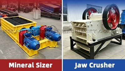 X'inhuma d-differenzi bejn Sizer minerali u crusher tax-xedaq?