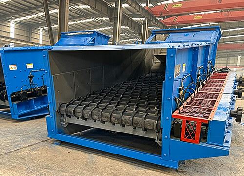 Skrin tar-Roller, Skrin tad-Diska, Feeder Wobbler Għall-Iskart Solidu Muniċipali