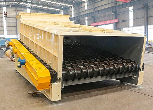 Heavy-Duty Roller Screen, Wobbler Feeder For Gypsum Rock suppliers