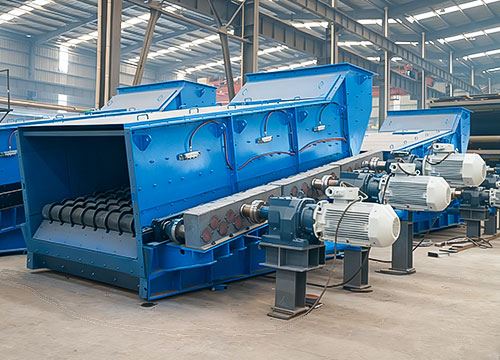Heavy-Duty Roller Screen, Wobbler Feeder For Gypsum Rock factory
